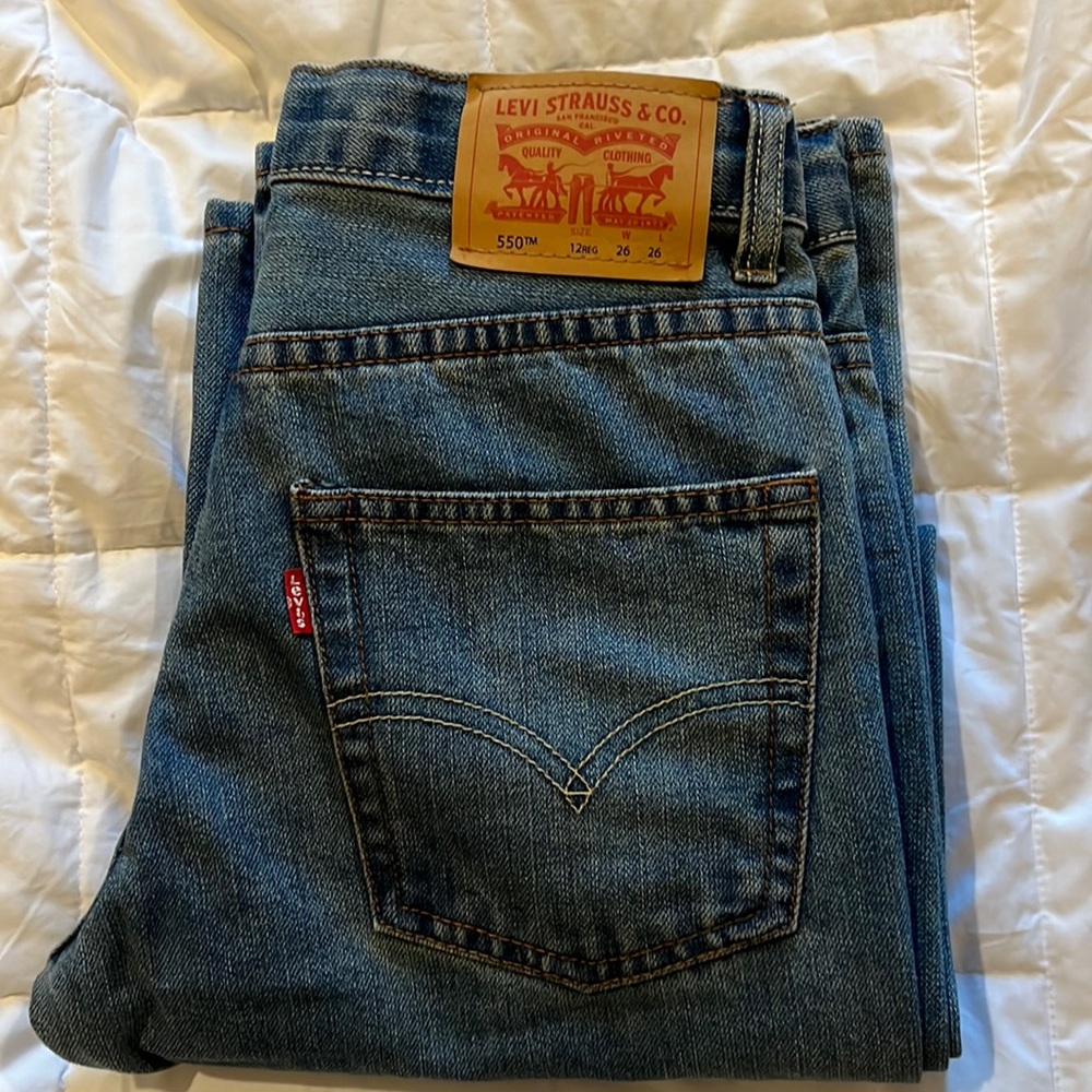 Levi’s 550 Relaxed, 12Reg, 26x26